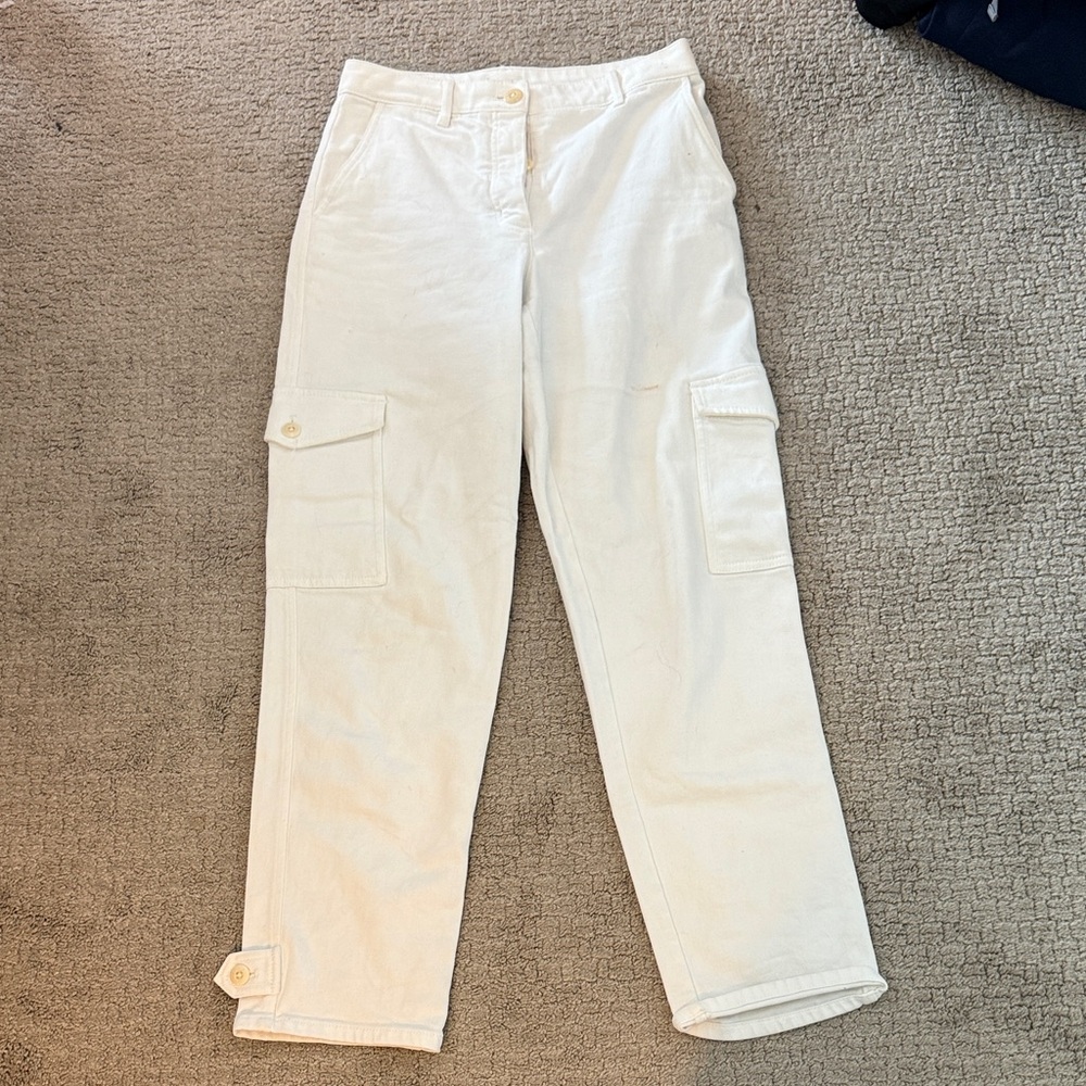 Wilfred Cream Cargo Pants